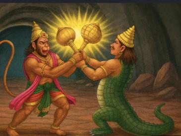 The Legend of Makardhwaja: The Son of Lord Hanuman