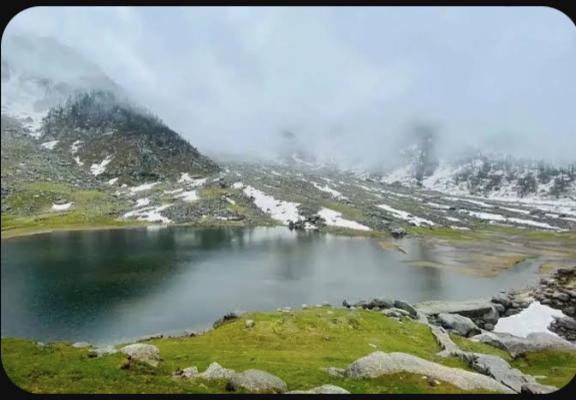 Kareri Lake Base Location, Dharamshala.